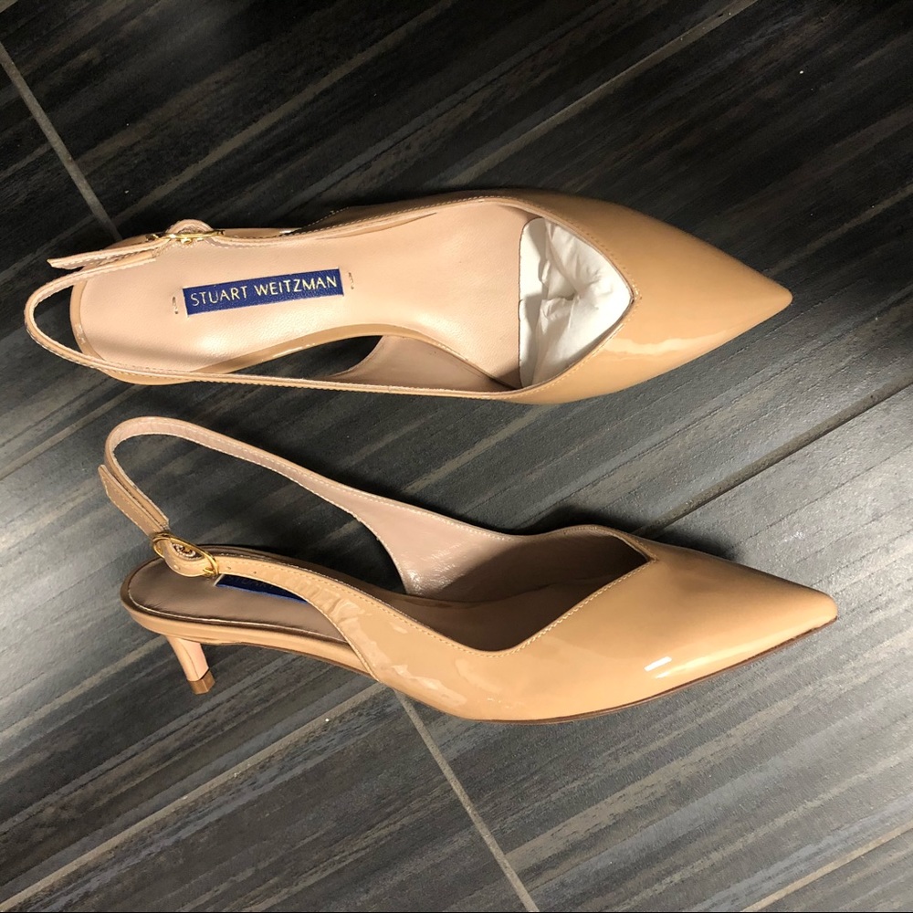 Stuart Weitzman Edith kitten heel - Never worn!